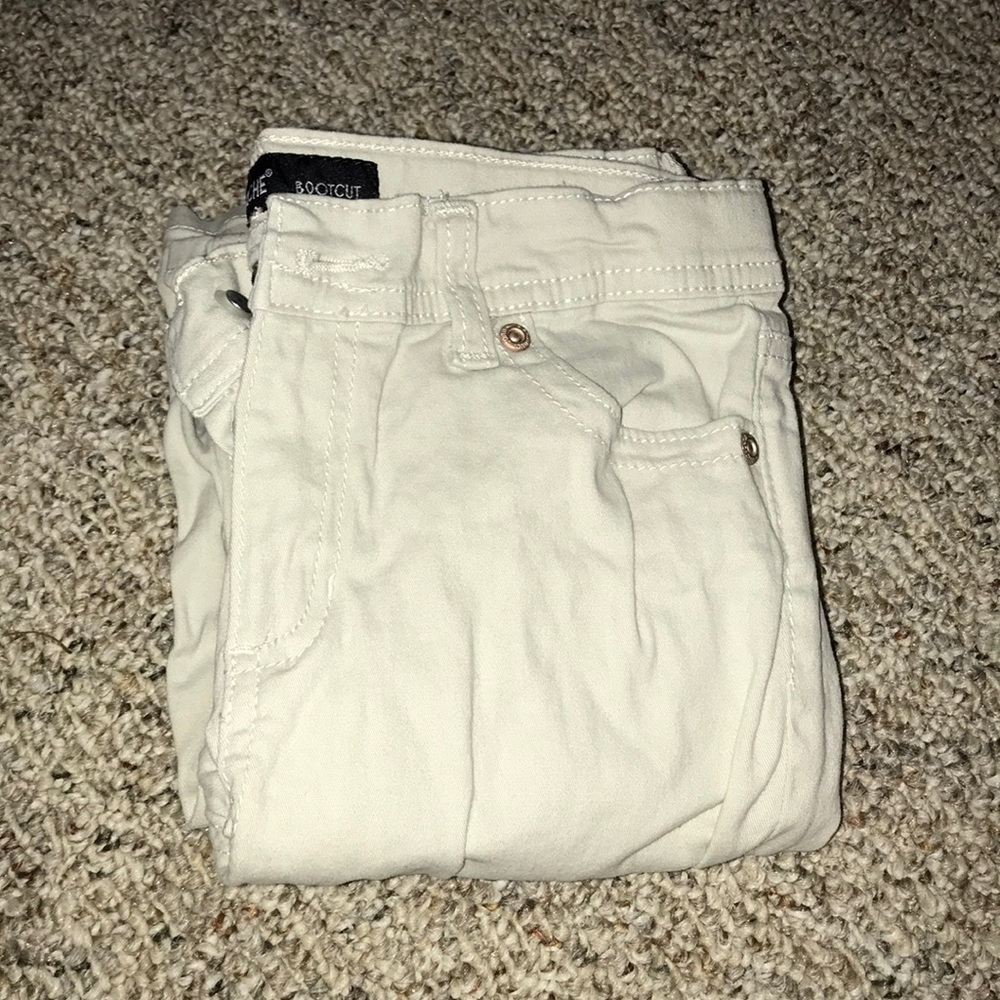 light cream khakis